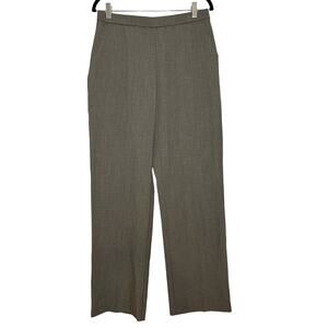 Croft & Barrow Women's Size 10 Regular Trousers Pants Brown Elastic Waist Pocket